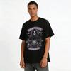 Grim Reaper Death Motor Club Graphic Casual Biker Tee Pure Cotton T-shirt