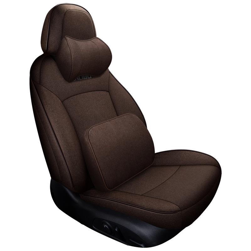 Toyota Corolla All-Season Linen Seat Covers, 5-Seat Full-Surround Design