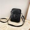Vintage PU Leather Small Women's Shoulder Bag Soft Crossbody Purse Cell Phone Bag