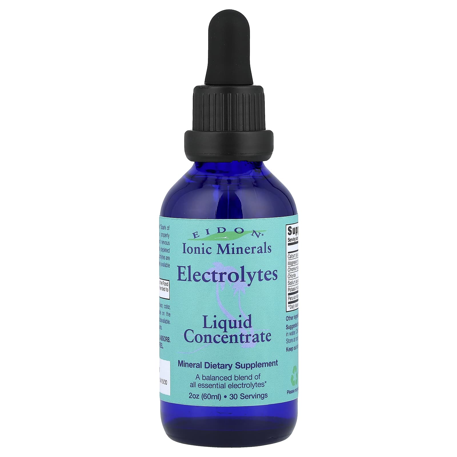 

Ionic Minerals, Electrolytes, Concentrate, 60 mL (2 Oz)