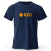 REC Printed T-shirt Soft and Breathable Round Neck Short Sleeved T-shirt for Both Men and Women