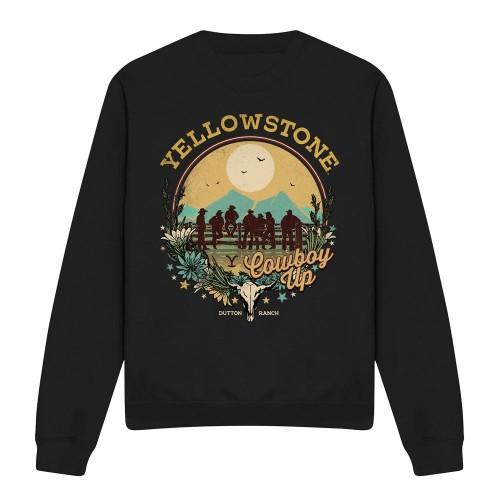 Yellowstone Unisex Adult Cowboy Up Sweatshirt