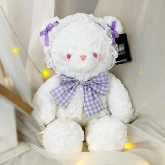 

Ловящая кукла Лолита Медведь Плюшевые игрушки Милый Медведь с лентой Кукла Подарок для мероприятия компании Свадебный бросок-разбрызгиватель No. 2 35cm