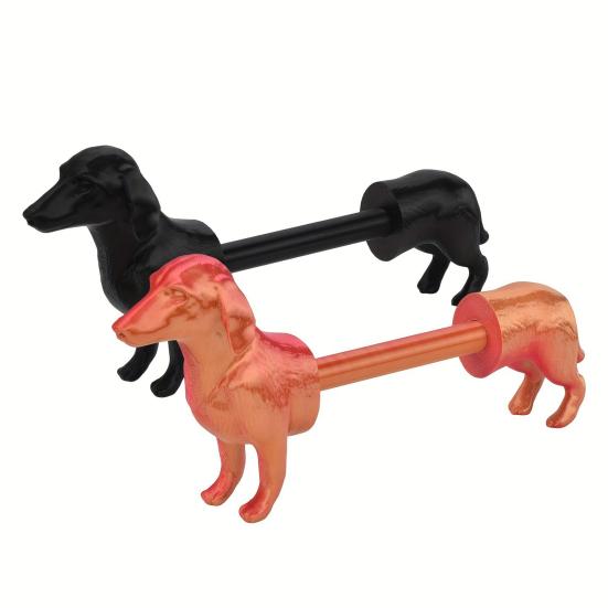 Dackel Papierhandtuchhalter 3D Gedruckter Toilettenpapierhalter Bauernhaus Abnehmbares Papier