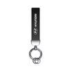 Car Tire Wheel Valve Caps Cover Leather Key Chain Ring Keychain For Hyundai I10 I20 I30 IX20 IX35 Santafe Solaris Azera GDI Kona C1
