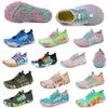 Men Women Water shoes Upstream Wading Swimming Barefoot Five Fingers Aqua Shoes Colorful Beach Seaside Light Unisex Sneakers