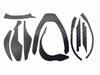 CUSTOM YOROI Custom Decal for 15 Metanium DC Baitcasting Scratch Protection SEAT.JP Reel, (Black, Right-Handed)