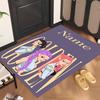 HUNTRIX (72) Personalized Name Office Carpet Stylish Decor for Living Room Bedroom Kitchen