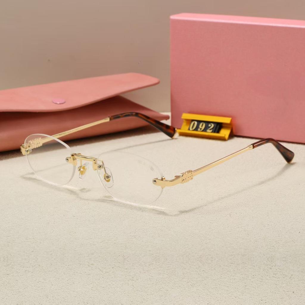 Women's Rimless Sunglasses Fashion Eyewear for Beach, Travel and Everyday Wear