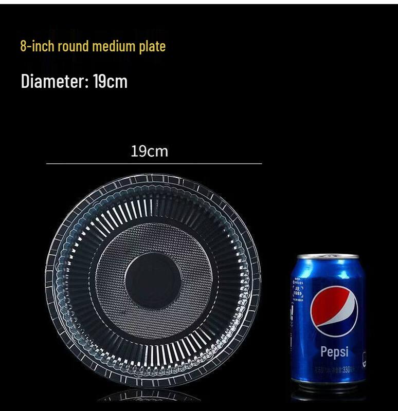 ZISIZ Disposable Plastic Plate