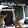 HD Car Mirror for Sun Visor Large Touchscreen with 3X Magnifying Vanity Mirror 3 Color Light Adjustable Interior Rearview Mirror