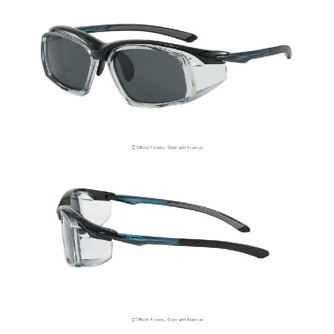 Men's Cycling Riding Sports Polarized Sunglasses Windproof Rainproof Dustproof Eye Protective Safety Goggle With Myopia Lenses