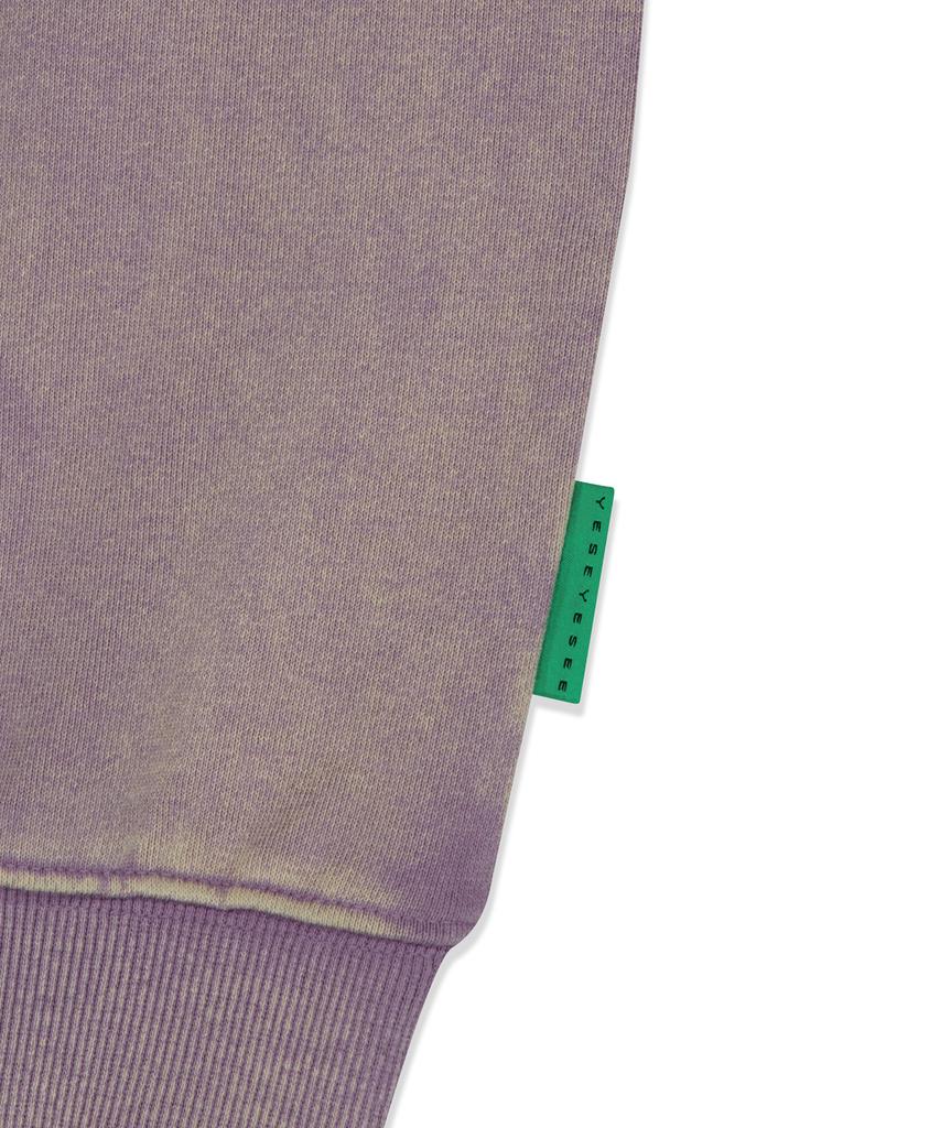 Y.E.S Badges Hoodie Lavender
