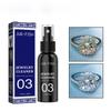 Professional Jewelry Cleaner Solution for Gold Silver Diamond Ring Necklace Gemstone Polish Shine Restore