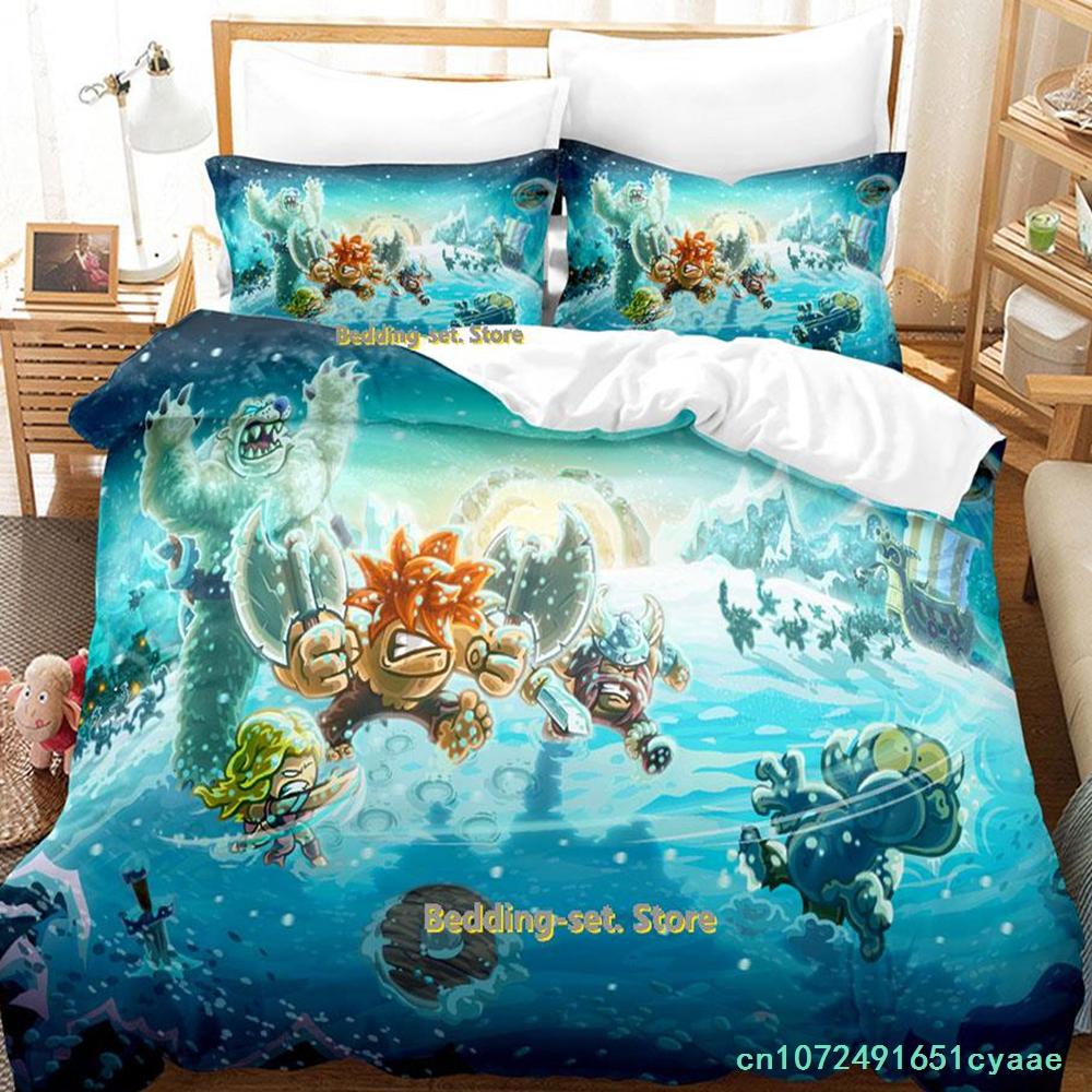 New Kingdom Rush Bedding Set Single Twin Full Queen King Size Bed Set Adult Kid Bedroom Duvetcover Sets Anime Parure De Lit Bed