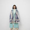 Printed Imitation Cashmere Scarf Women'S High-End Sense Plant Flower Warm Shawl Fashion Commuter Neck Protection Cold Scarf