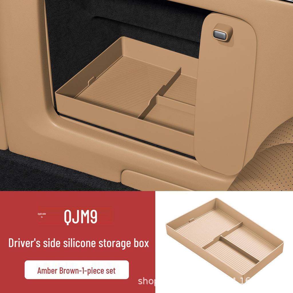 Fits AITO New M9, M8, M7 Driver & Passenger Storage Box Center Console - Modified Car Interior Decoration Accessories
