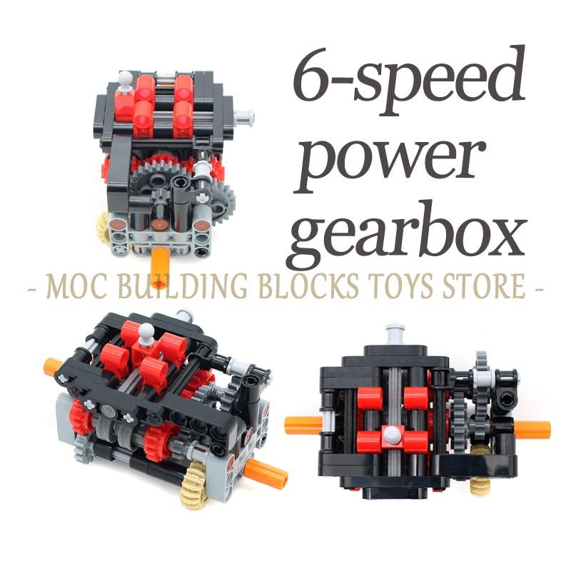 Τεχνολογικά Τούβλα MOC Σύστημα Ανάρτησης Κιβωτίου Ταχυτήτων Ταχύτητας Δομικά Στοιχεία Μηχανισμός Μετάδοσης Αυτοκινήτου DIY Συναρμολογούμενα Παιχνίδια