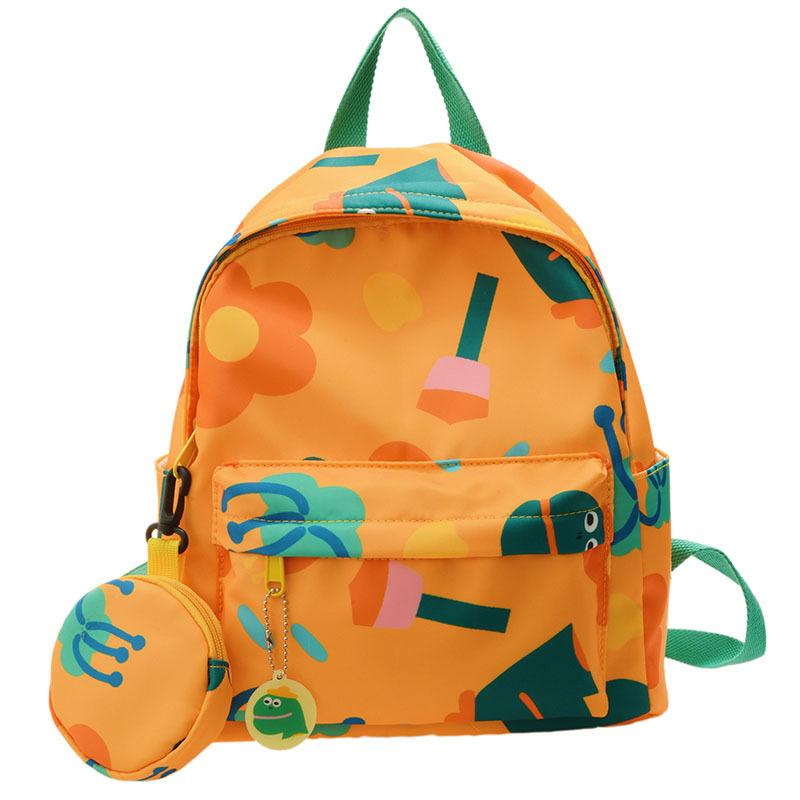 Kids' Backpack Cute Casual Style Floral Graffiti Backpack 26*13*30cm