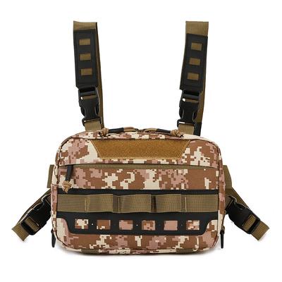 Casual Waist Bag, Waterproof Multi-functional Chest Bag, Outdoor Sports Large-capacity Bag