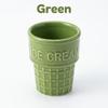 Colorful Ceramic Ice Cream Cups Dessert Coffee Mug With Waffle Cone Design Cute Aesthetic For Home Cafe Afternoon Tea Party Use