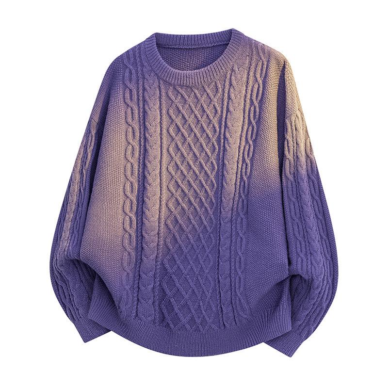 Pullovers Long Sleeves Sweaters Unisex Jumper Paragraph Autumn Winter Tops Couple Wool Sweater Loose Pullover Round Neck Men's Bottoming Knit Sweater