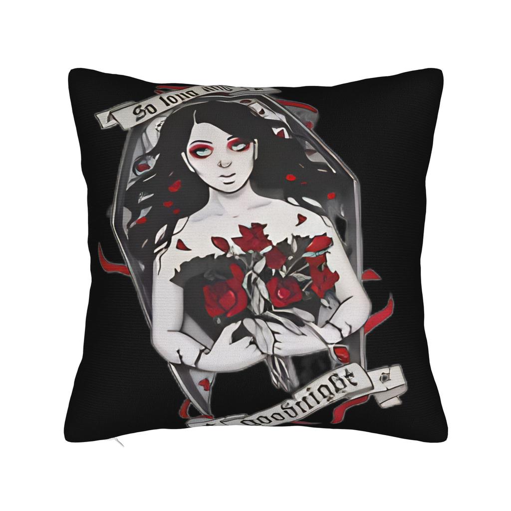 My C-Chemical R-Romance Pillow Cover  Soft Cushion Cover Cute Funny Pillow Case For Sofa Home Decoration