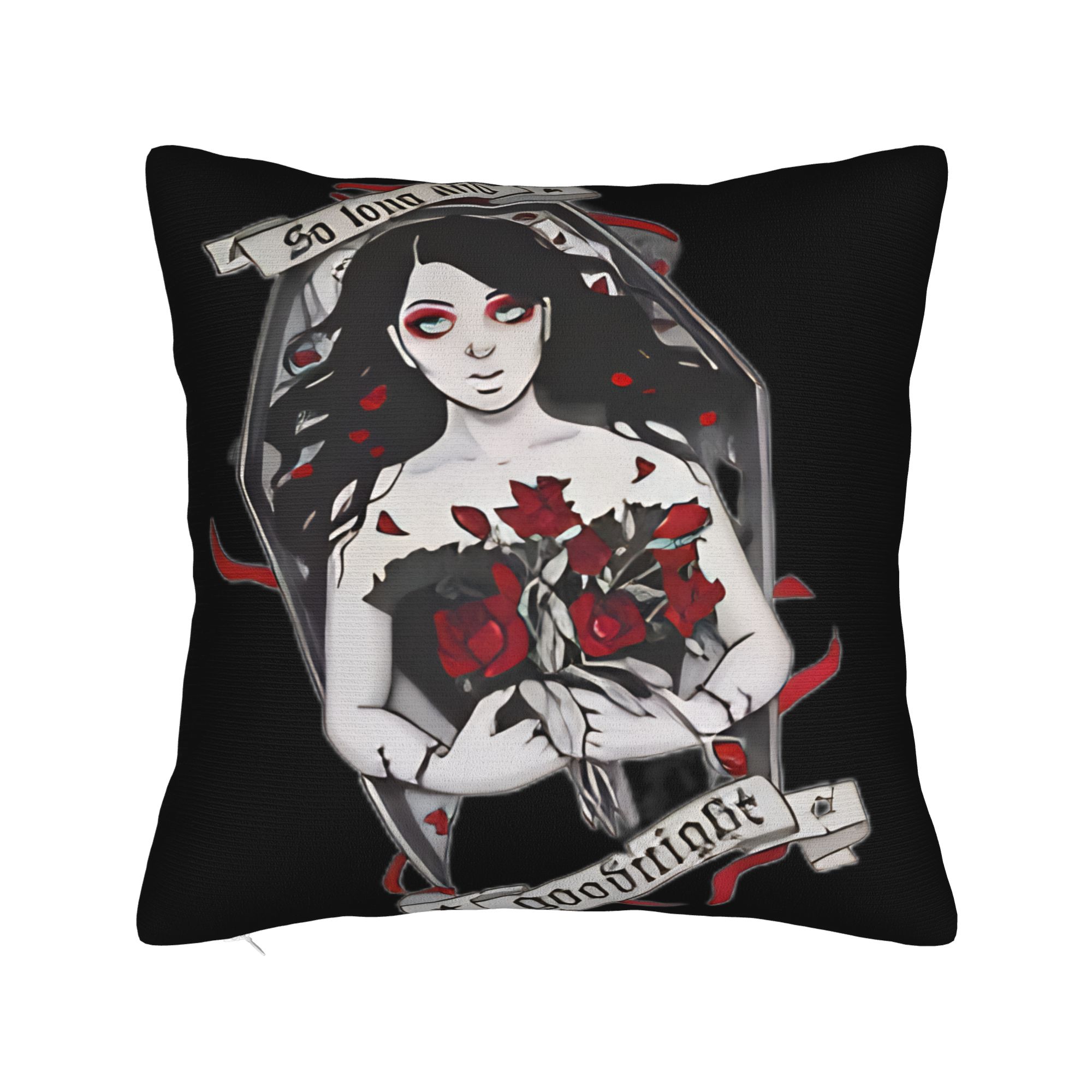 

My C-Chemical R-Romance Pillow Case Vintage Pillow Cover Square Pillowcases For Living Room Sofa 12x12Inch