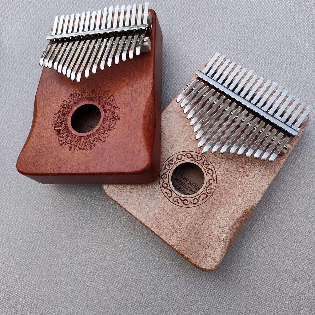 Kalimba Palcové piano - 17 a 21 tónů, Populární malý hudební nástroj