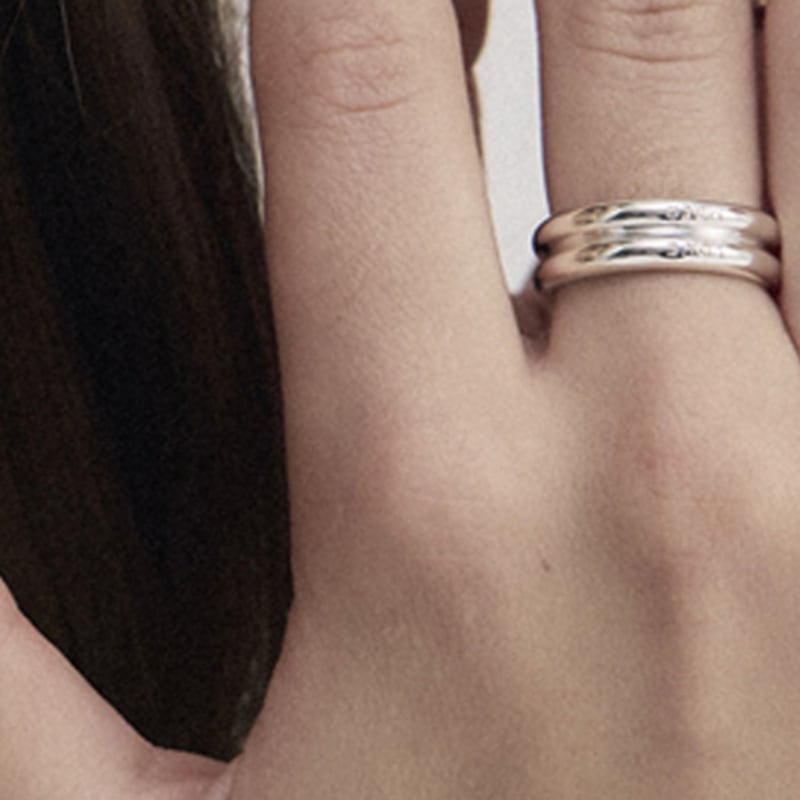 LOVEMBER [silver 925] LVM Embossing R