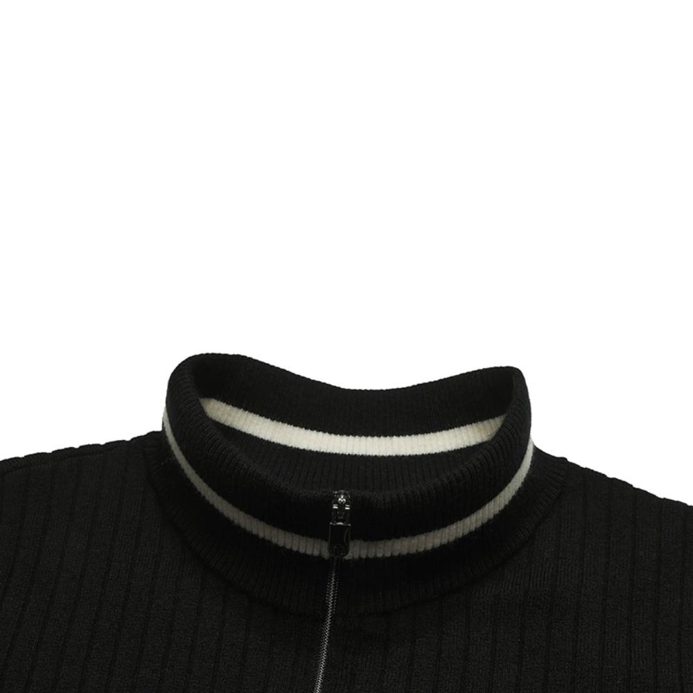 Fila Fashionable Minimalist Design Casual Warm Fitted Knit Sweater Women Sweater Black F11W542401FBK