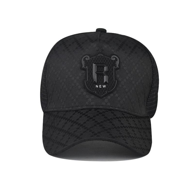 R Embroidery Baseball Casquatte Caps Hip Hop Bone Men Breathable Mesh Visor Hats Women Street Wear Trucker Cap Wholesale