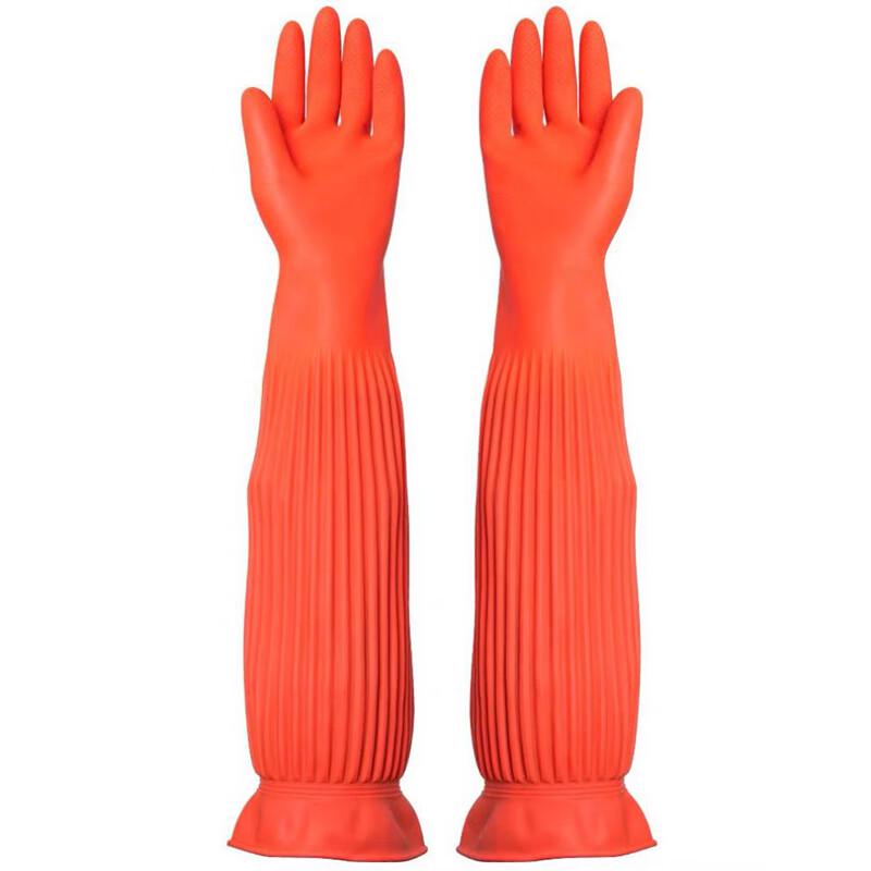 

CHAHUA Наддовгі Потовщені Латексні Рукавички