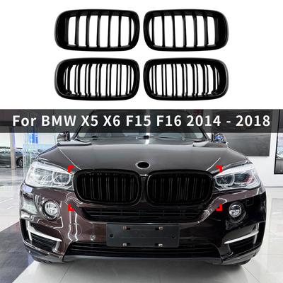Toepasbaar op BMW X5 F15 BMW X6 F16 van 2014 - 2018 met de LED-verlichte LED-grille luchtinlaatgrille modificatieaccessoires
