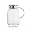 Crystal Clear Jug with Handle for Refreshing Drinks