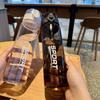 400ml/560ml Water Bottle Leakproof Sports Water Bottle Portable Drinking Cup BPA-Free with Capacity Marking for School Office