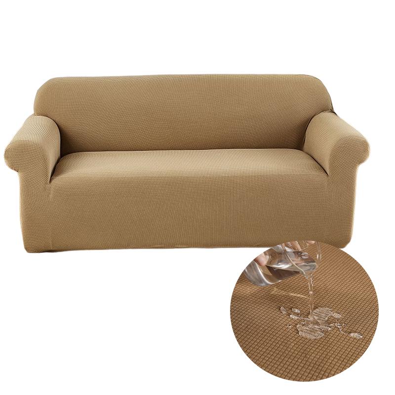 Waterproof Couch Cover, Dual Waterproof Sofa Cover, Stretch Jacquard Sofa Slipcover, Leakproof Furniture Protector for Kids, Pet