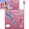 Girl Light Sound Crystal Magic Wand With Music And Flashing For Children Entertainment Play