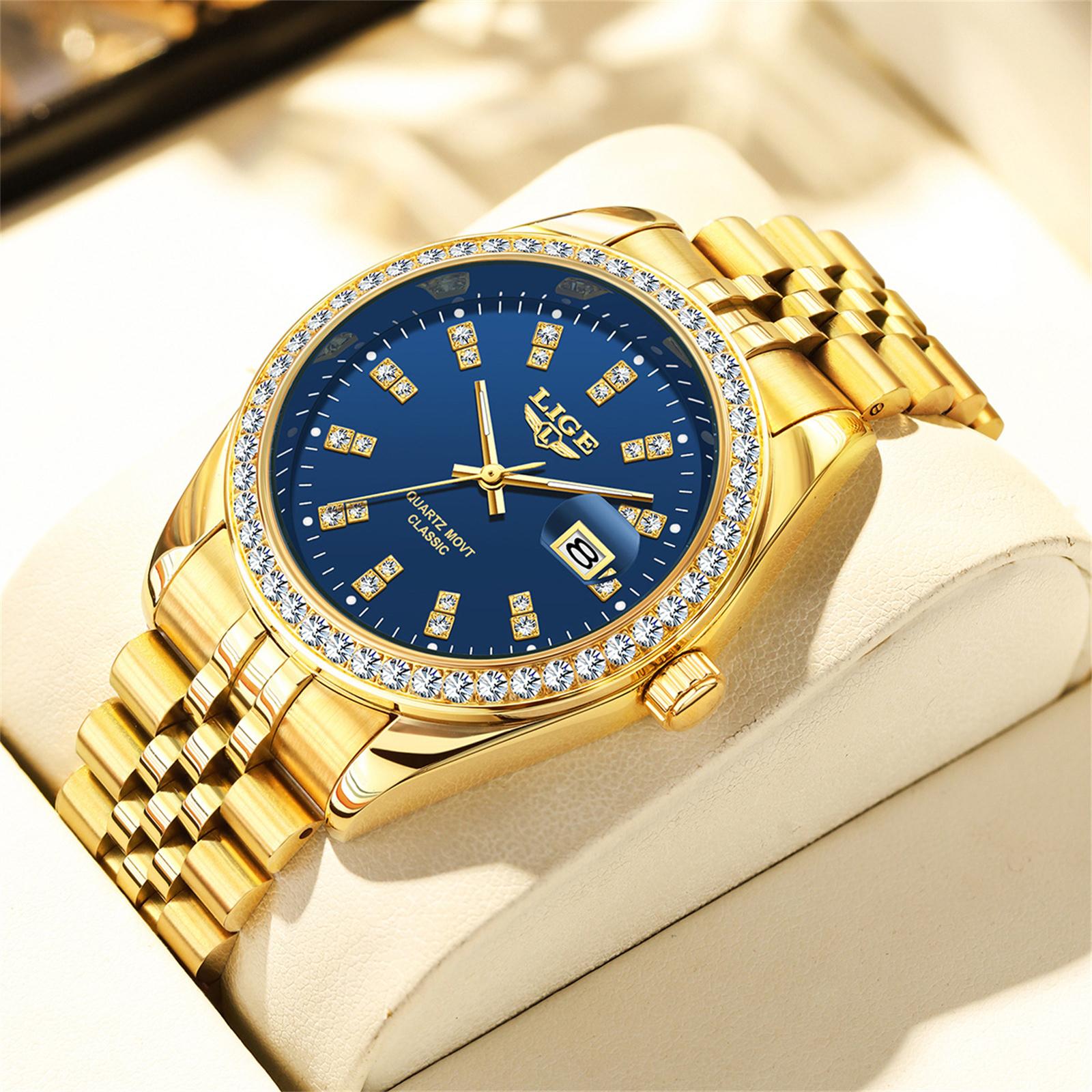 

Мужские водонепроницаемые светящиеся наручные часы-будильник для бега One Size