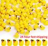 50 Stück Mini Gelbe Enten Mit Brille Märchengarten Miniaturfiguren Ente Trägt Sonnenbrille Kawaii Heimzubehör Schreibtischdekoration