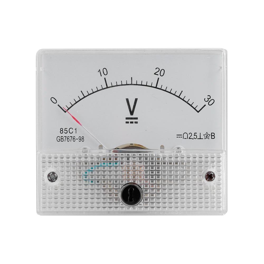 

practical DC 0-15V/30V Voltmeter Analog 2.5 Accuracy 85C1 Model DC Voltmeter Analog Panel Voltage Electrical Measurement