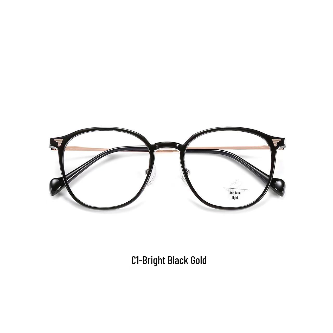 Women s Korean Style Prescription Glasses: Slimming, Blue Light Blocking, College-Inspired Design