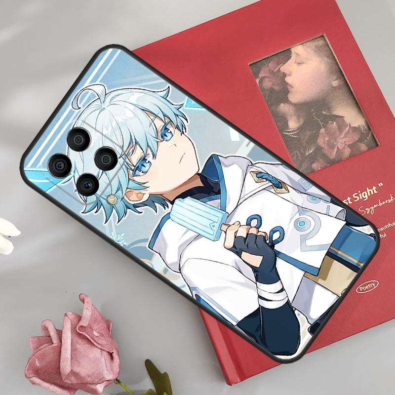 Chongyun Genshin Impact Case For Samsung Galaxy M15 M55 M32 M31 M12 M52 M13 M33 M53 M11 M51 M34 M54 M20 M30s Cover