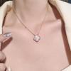 Four-Leaf Clover Necklace Double-Sided Lucky Grass Titanium Steel Does Not Lose Colour Women's Necklace Classic Fashion Collarbone Chain