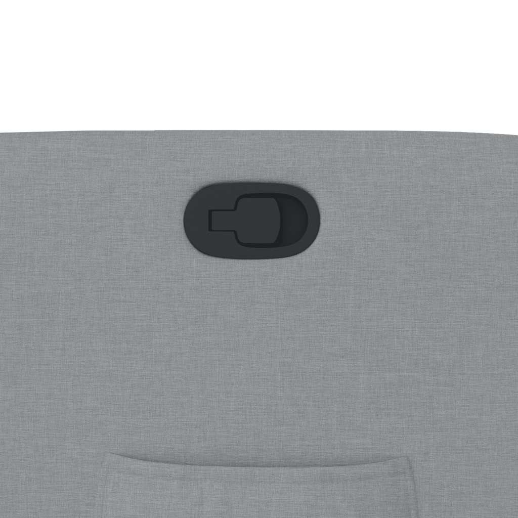 Relax Chair Light Grey Fabric