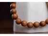 Barbie Sandalwood Tara Bodhisattva Bracelet: Men's & Women's 0.8 Single Circle DIY Buddhist Beads Jewelry.