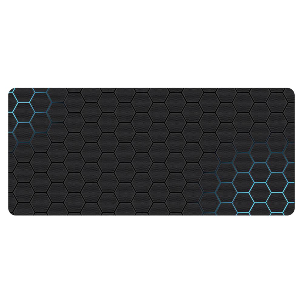 300x800x3mm Honeycomb Pattern Gaming Mouse Pad Rubber Anti-skid Desktop Mat