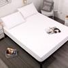 Waterproof Bed Fitted Sheet with Elastic Band Replace Mattress Protector for Single Double Bed, Twin Full Queen King Muti Size