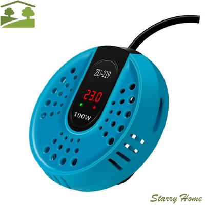 17-34°C Aquarium Turtle Heater LCD Display Low Water Level Mini Aquarium Heater Automatic Temperature Controller