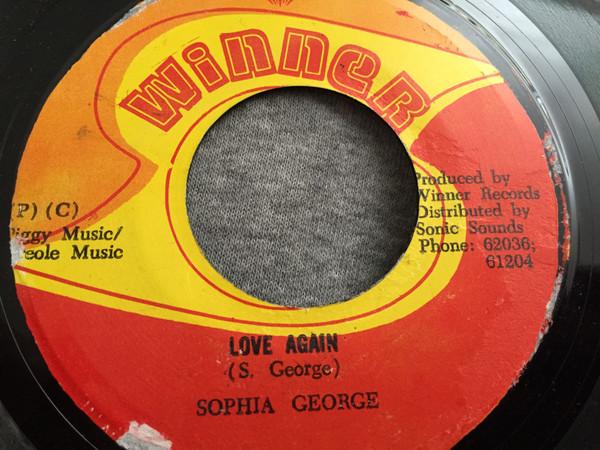 

7inch Record SOPHIA GEORGE Love Again NONE Winner US Reggae Ska Dub Used
